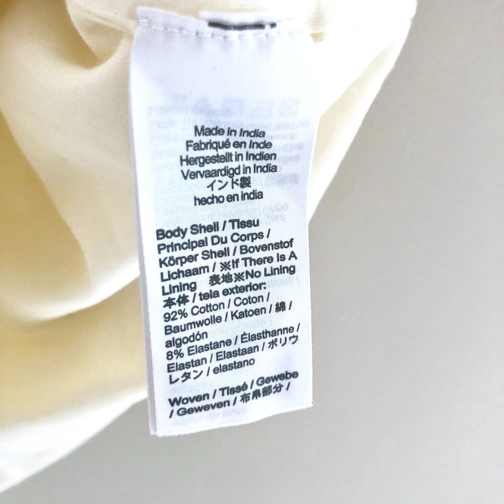 J.Crew Off-the-shoulder ruffle top in stretch cotton blend - Picture 3 of 5